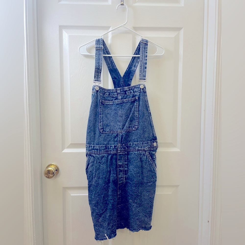 Denim Jumper Dress